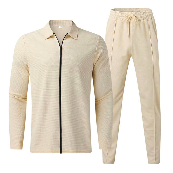 Herrar Sportigt Zip-Up Set med andningsbar struktur Eva Jonsson-Eva Jonsson