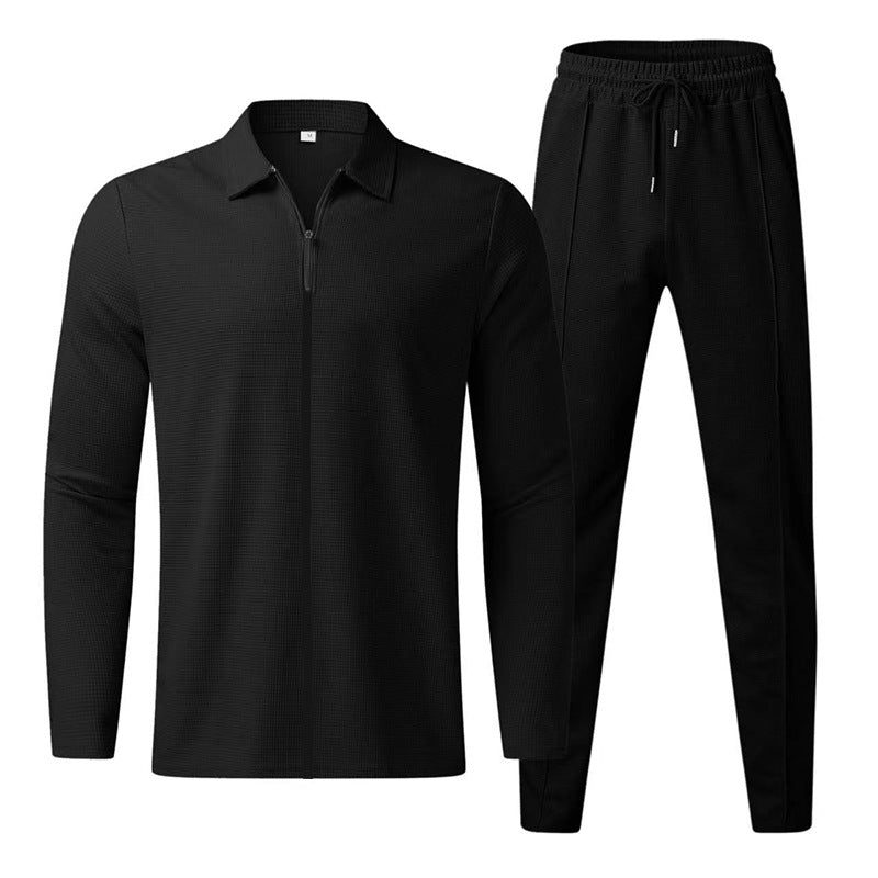 Herrar Sportigt Zip-Up Set med andningsbar struktur Eva Jonsson-Eva Jonsson