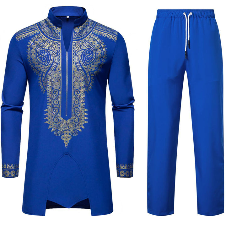 Herrar Traditionell Kaftan-outfit med unik broderi Mirla-Eva Jonsson