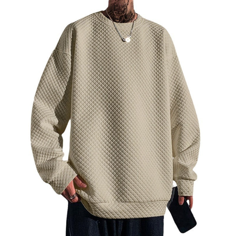Herrar Urban Sweatshirt med strukturerad design och avslappnad passform Mirla-Eva Jonsson