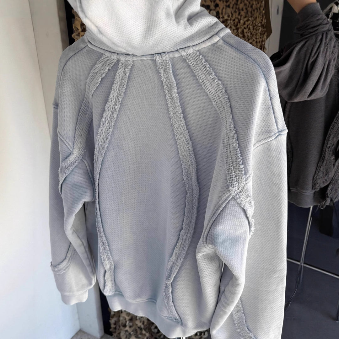 Herrar Urban hoodie av strukturerat material Mirla-Eva Jonsson