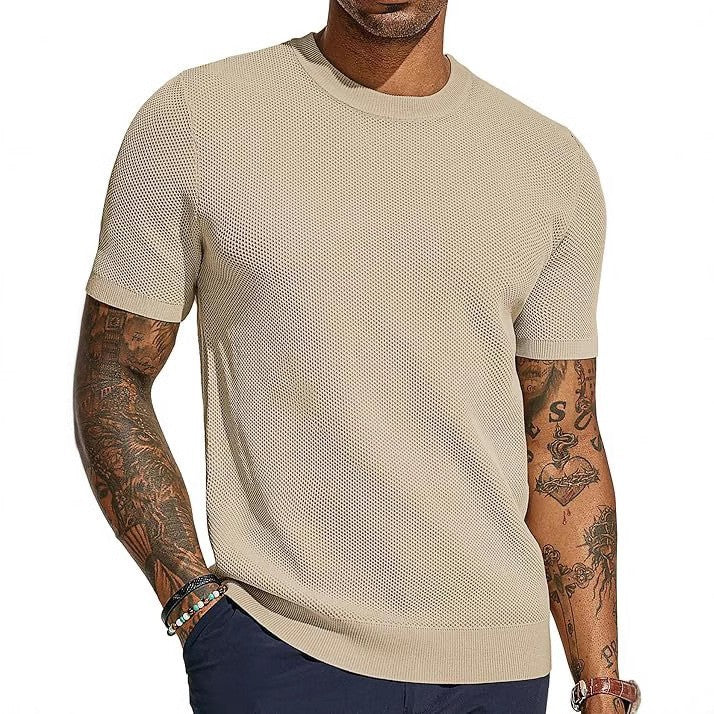 Herrar andningsaktiv nät-T-shirt Mirla-Eva Jonsson