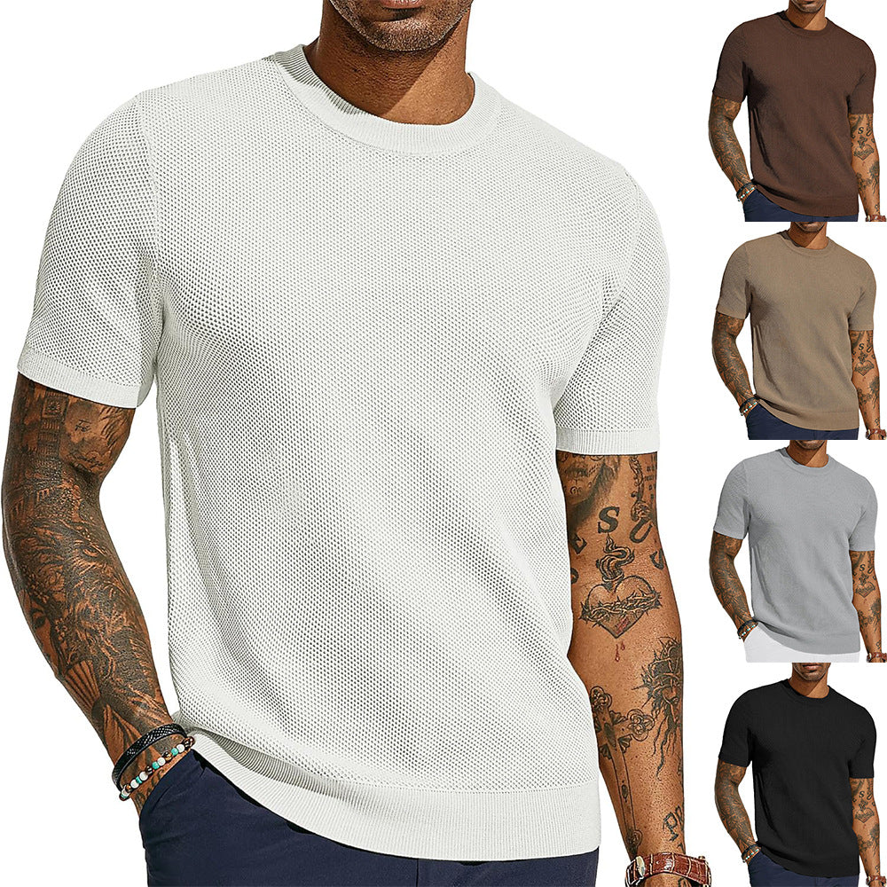 Herrar andningsaktiv nät-T-shirt Mirla-Eva Jonsson