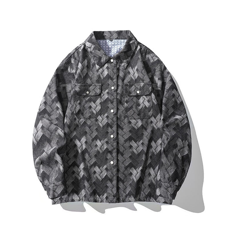 Herrar avslappnad Overshirt Eva Jonsson-Eva Jonsson