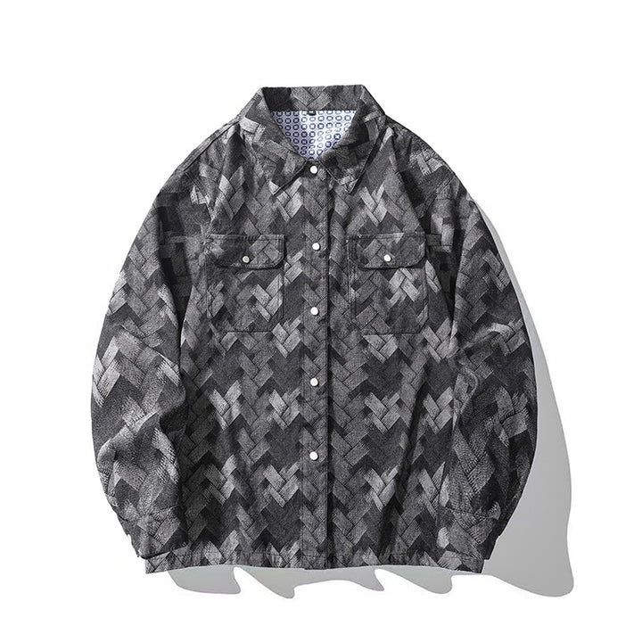 Herrar avslappnad Overshirt Eva Jonsson-Eva Jonsson