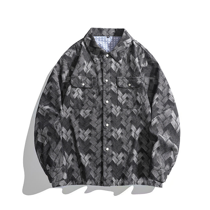 Herrar avslappnad Overshirt Eva Jonsson-Eva Jonsson