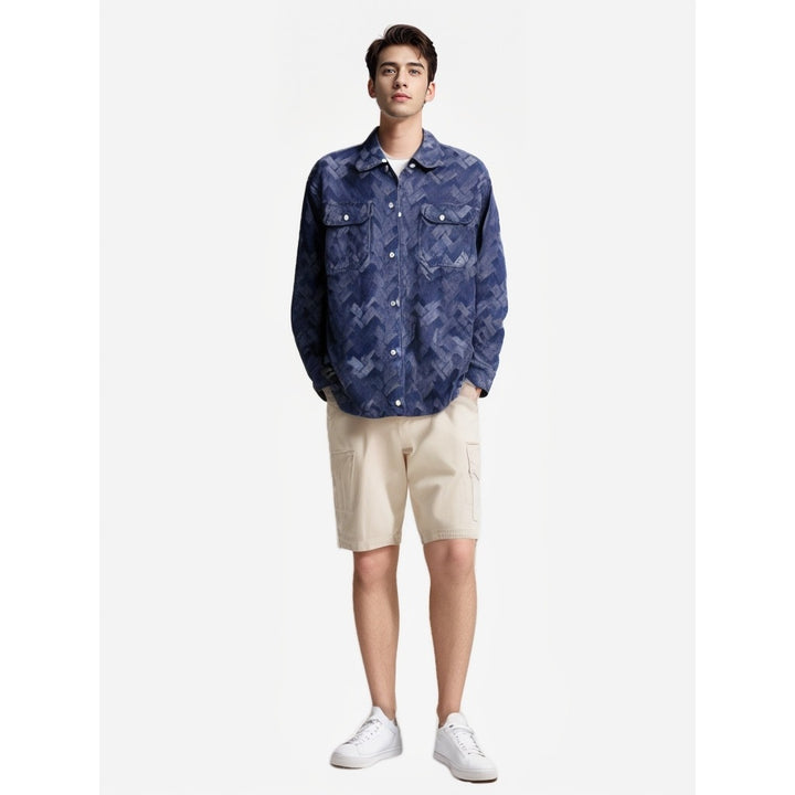 Herrar avslappnad Overshirt Eva Jonsson-Eva Jonsson