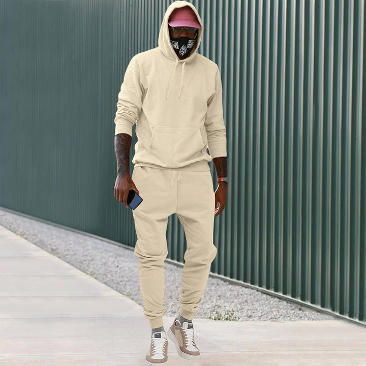 Herrar avslappnad hoodie och joggingsbyxor med hög passform Mirla-Eva Jonsson