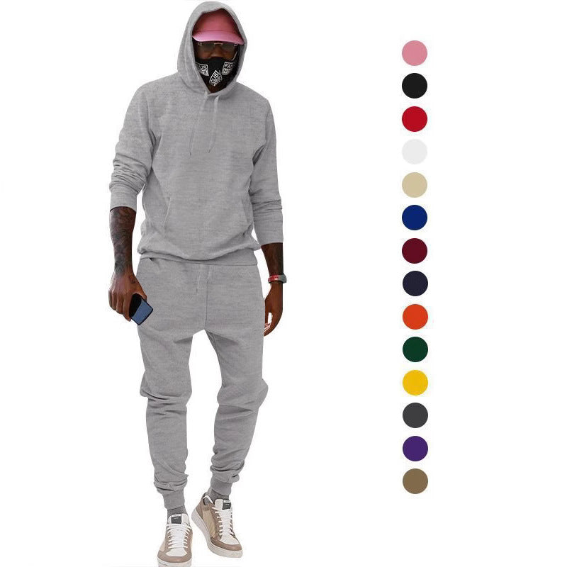 Herrar avslappnad hoodie och joggingsbyxor med hög passform Mirla-Eva Jonsson