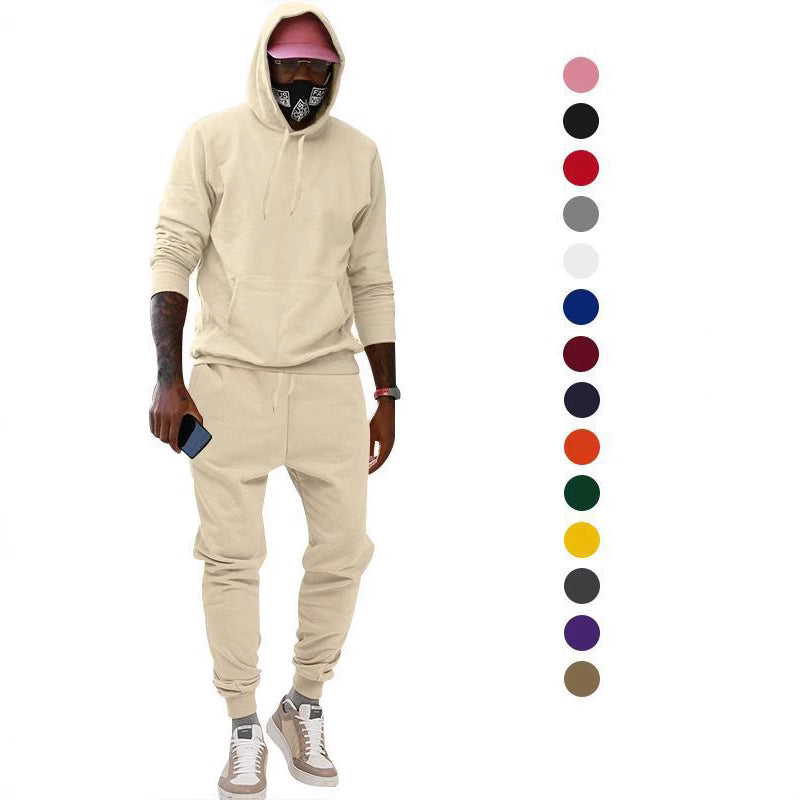 Herrar avslappnad hoodie och joggingsbyxor med hög passform Mirla-Eva Jonsson