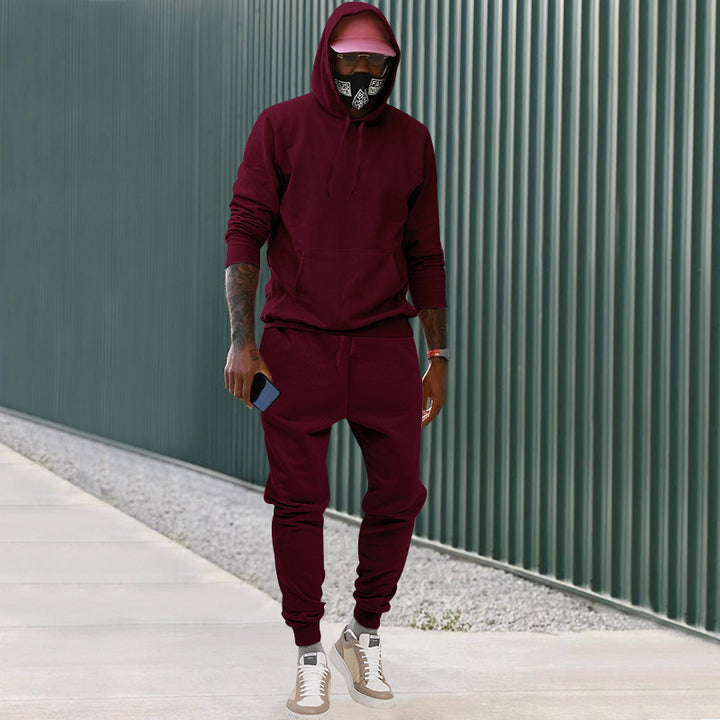 Herrar avslappnad hoodie och joggingsbyxor med hög passform Mirla-Eva Jonsson