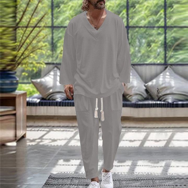 Herrar avslappnad joggingset med bekväm design Mirla-Eva Jonsson