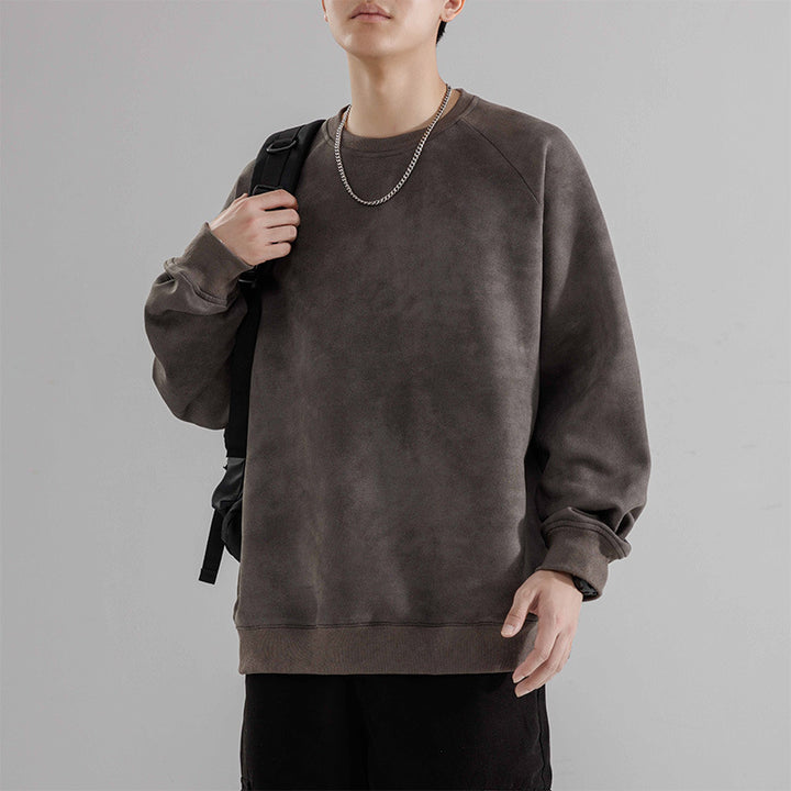 Herrar avslappnad sweatshirt med raglanärmar Mirla-Eva Jonsson
