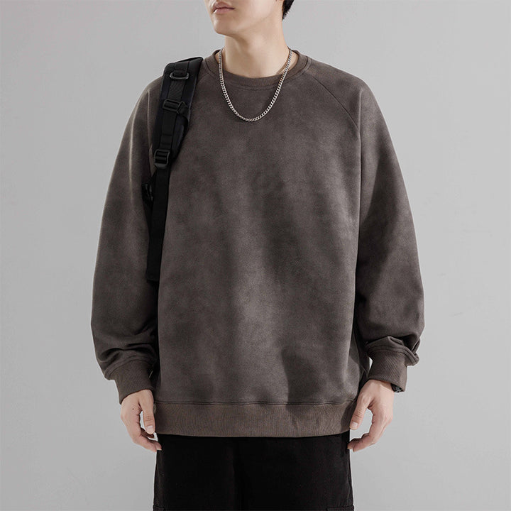 Herrar avslappnad sweatshirt med raglanärmar Mirla-Eva Jonsson