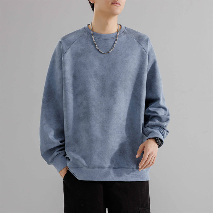 Herrar avslappnad sweatshirt med raglanärmar Mirla-Eva Jonsson