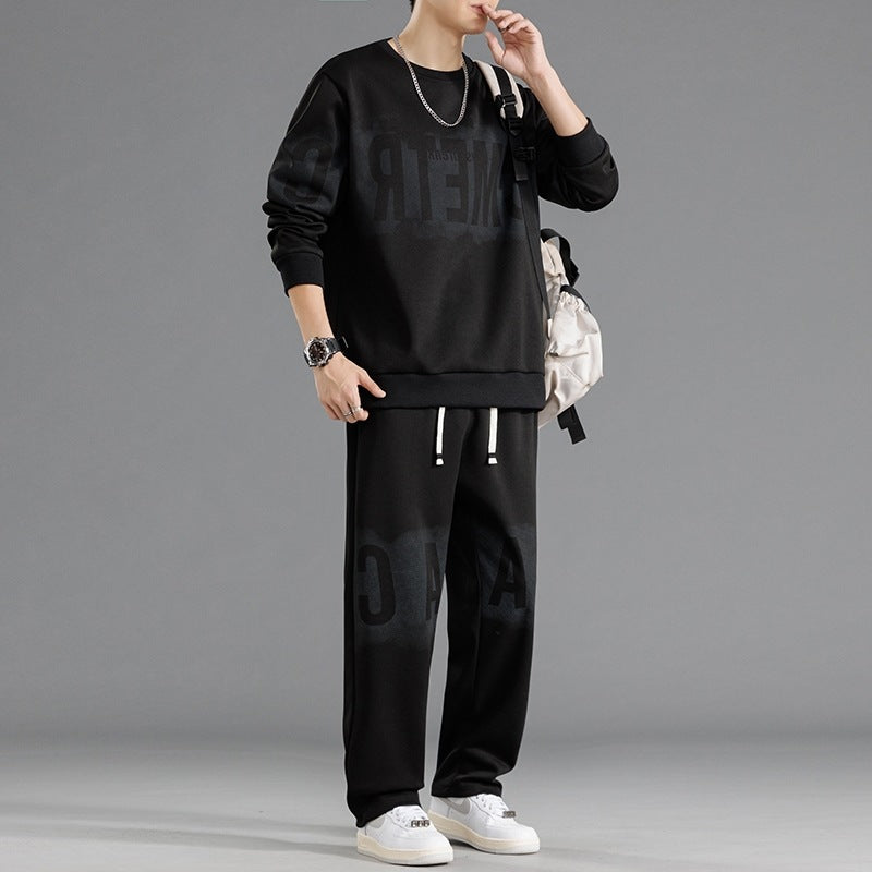 Herrar avslappnad sweatshirt-och-byxor-set Mirla-Eva Jonsson