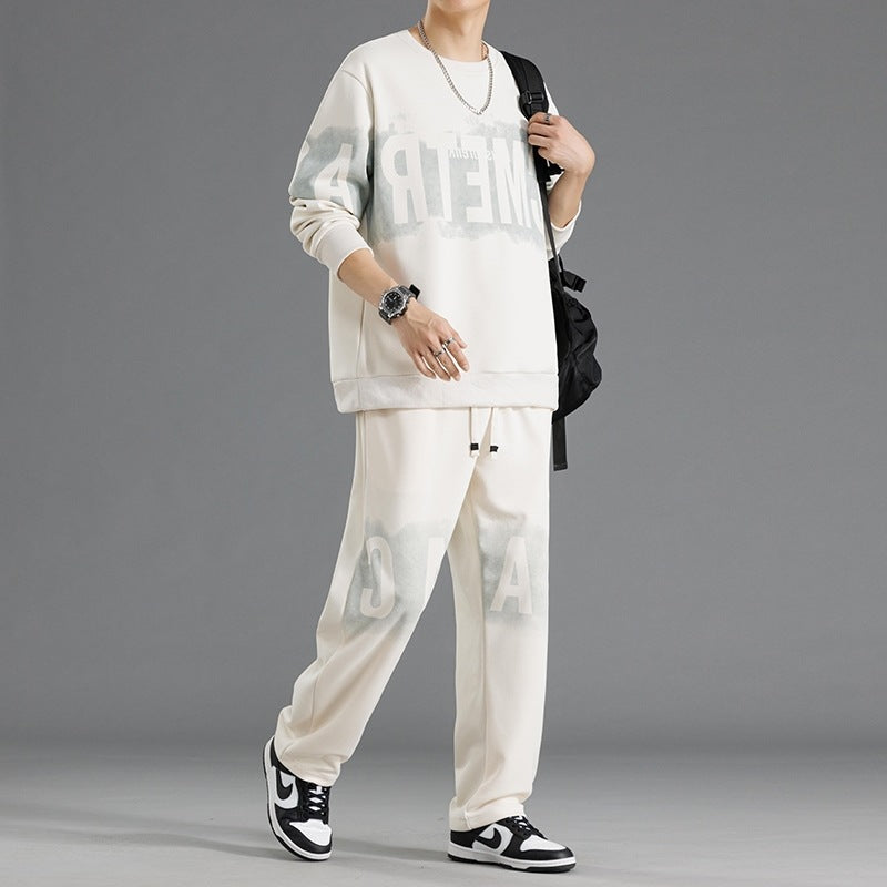 Herrar avslappnad sweatshirt-och-byxor-set Mirla-Eva Jonsson