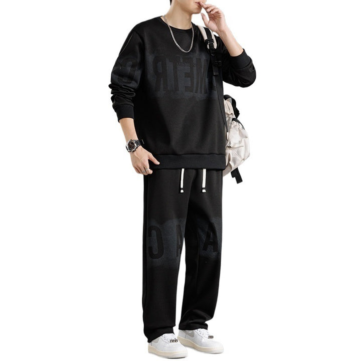 Herrar avslappnad sweatshirt-och-byxor-set Mirla-Eva Jonsson