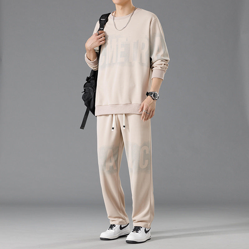 Herrar avslappnad sweatshirt-och-byxor-set Mirla-Eva Jonsson
