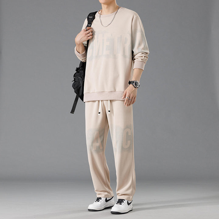 Herrar avslappnad sweatshirt-och-byxor-set Mirla-Eva Jonsson
