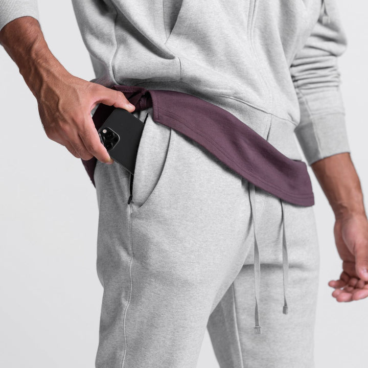 Herrar bekväm Slim-Fit sportbyxor med mudd Mirla-Eva Jonsson