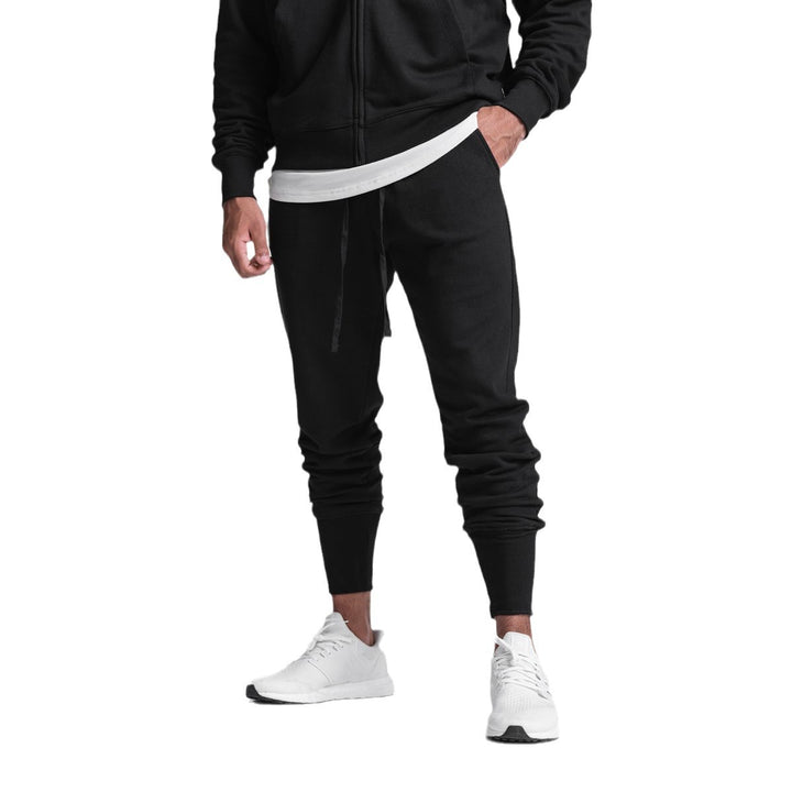 Herrar bekväm Slim-Fit sportbyxor med mudd Mirla-Eva Jonsson