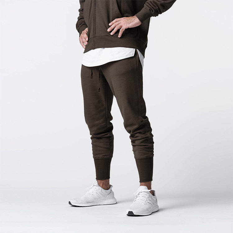 Herrar bekväm Slim-Fit sportbyxor med mudd Mirla-Eva Jonsson