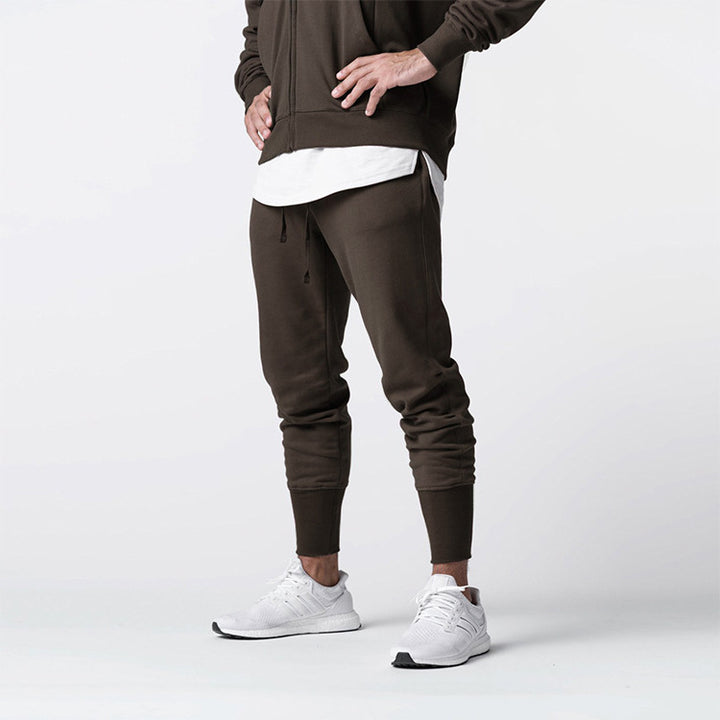 Herrar bekväm Slim-Fit sportbyxor med mudd Mirla-Eva Jonsson