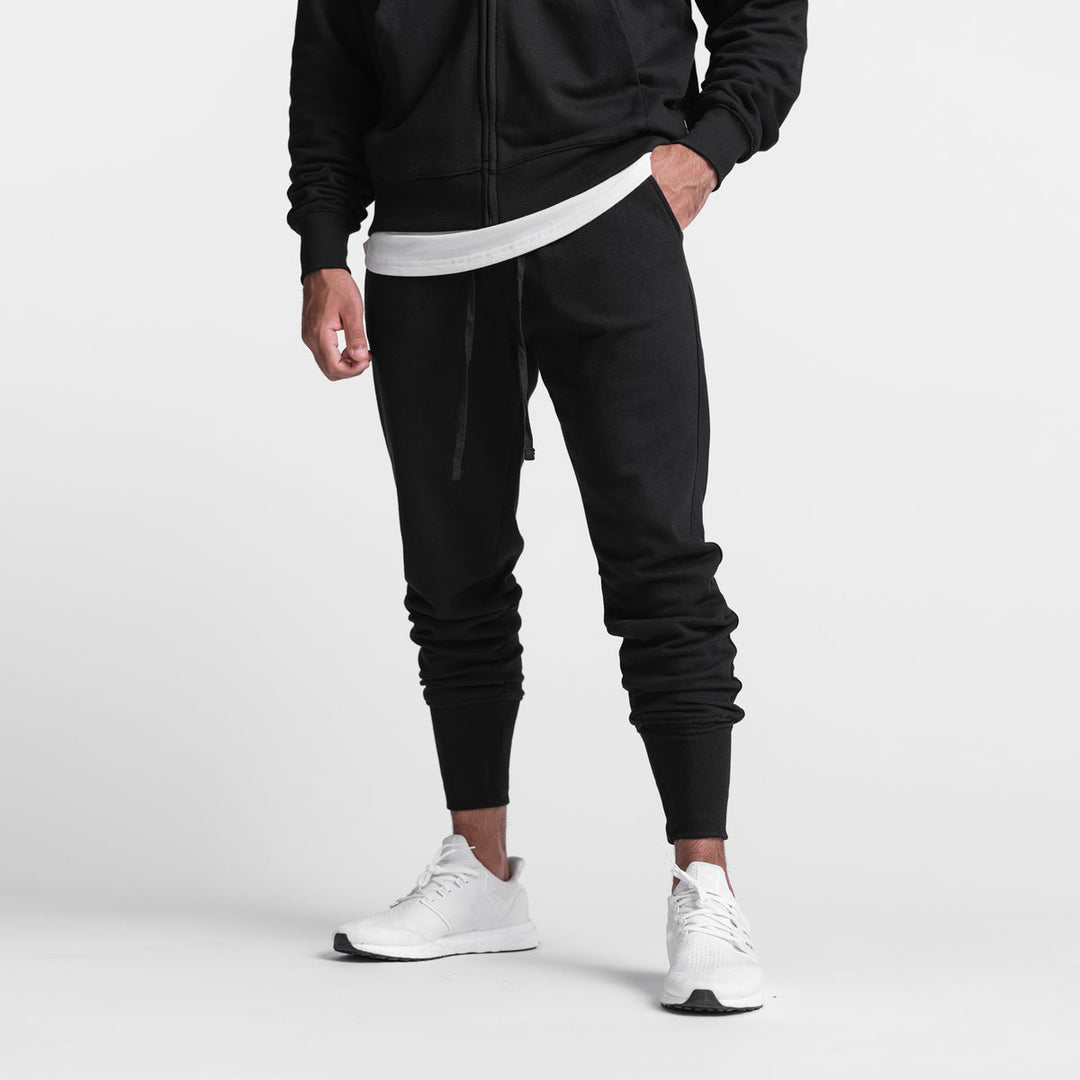 Herrar bekväm Slim-Fit sportbyxor med mudd Mirla-Eva Jonsson