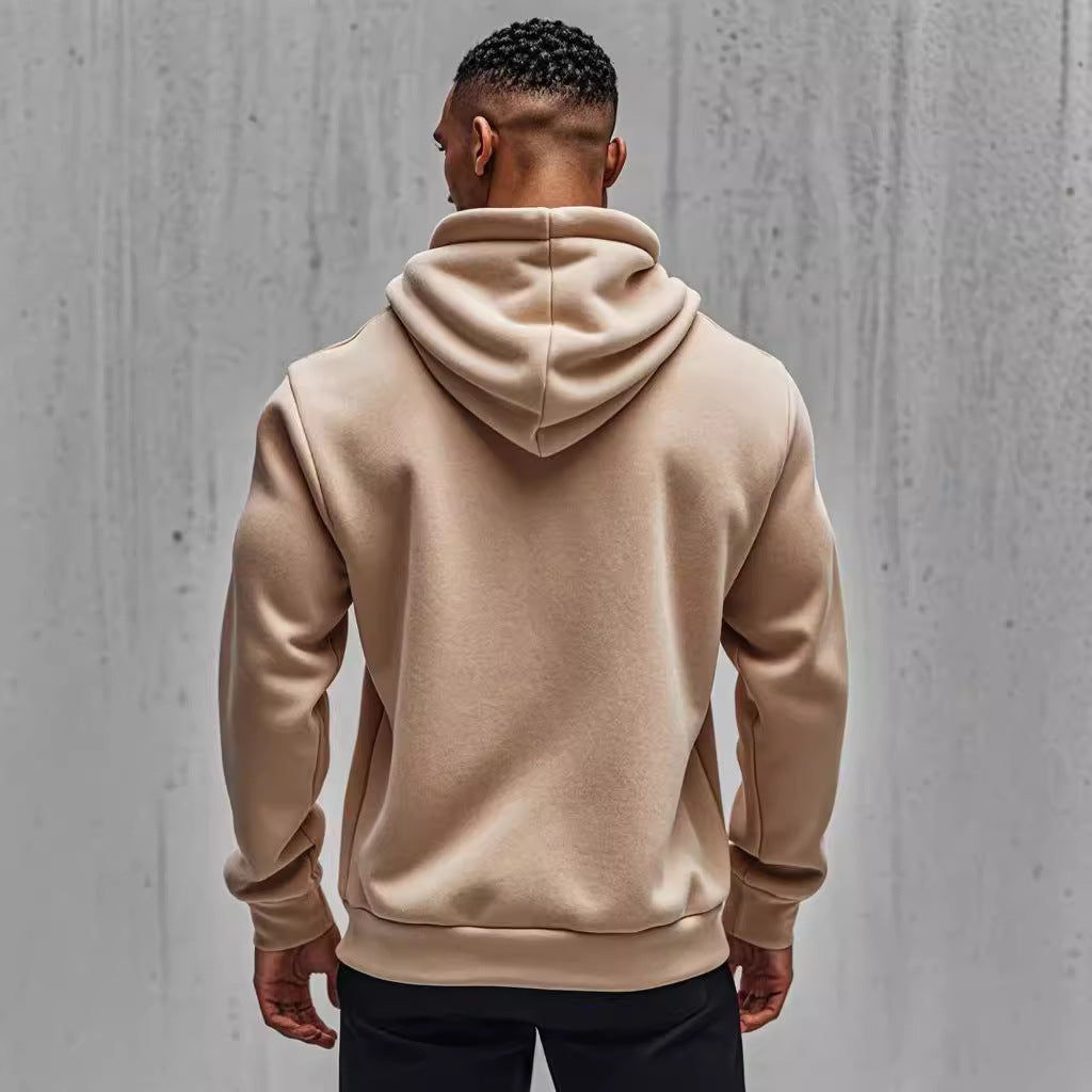 Herrar bekväm hoodie med dragkedja och fickor Eva Jonsson-Eva Jonsson