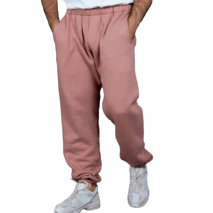 Herrar bekväm joggingbyxa med elastisk midja och sidofickor Mirla-Eva Jonsson