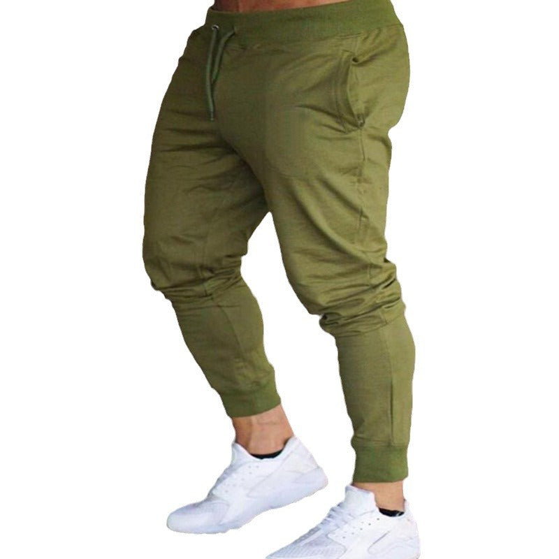 Herrar bekväma joggingsbyxor med sidofickor och elastisk midja Mirla-Eva Jonsson