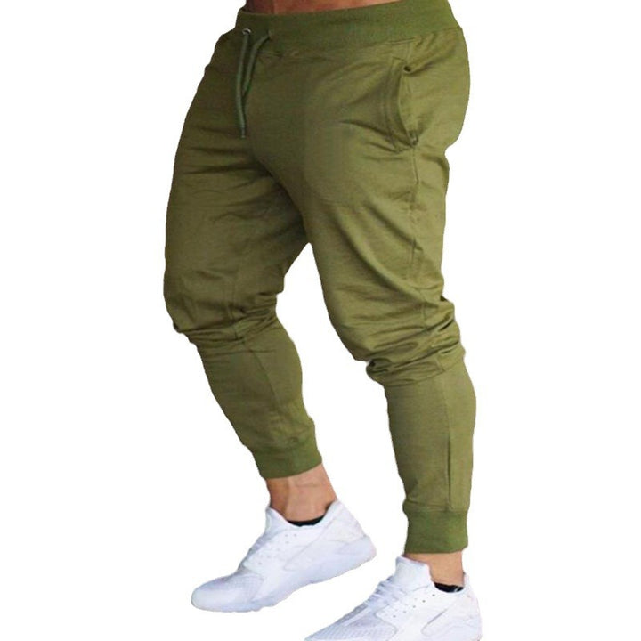 Herrar bekväma joggingsbyxor med sidofickor och elastisk midja Mirla-Eva Jonsson
