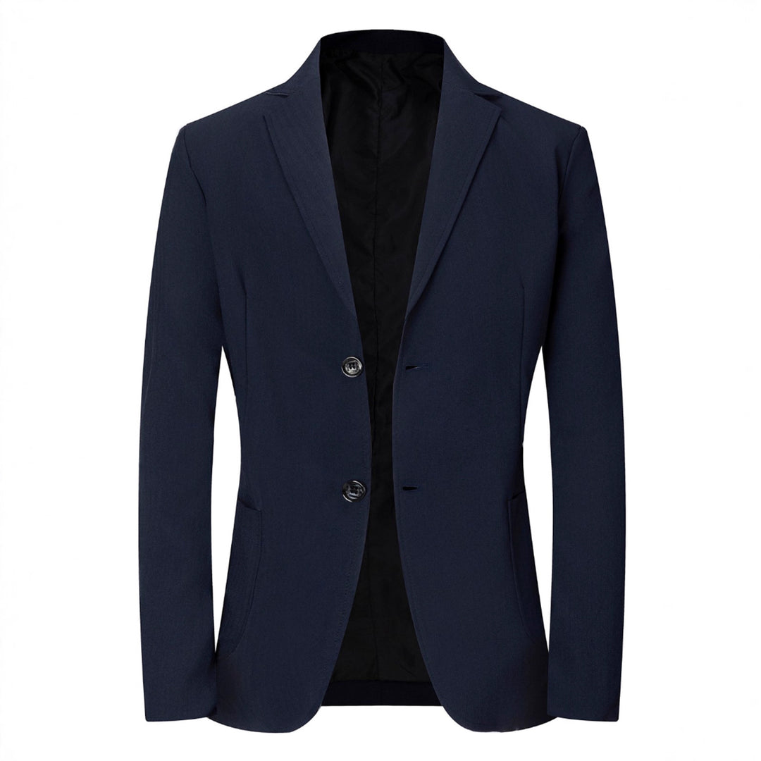 Herrar elegant affärsblazer med modern passform och praktiska detaljer Mirla-Eva Jonsson