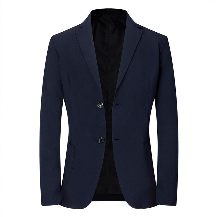 Herrar elegant affärsblazer med modern passform och praktiska detaljer Mirla-Eva Jonsson