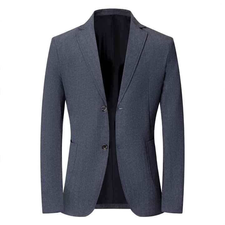 Herrar elegant affärsblazer med modern passform och praktiska detaljer Mirla-Eva Jonsson