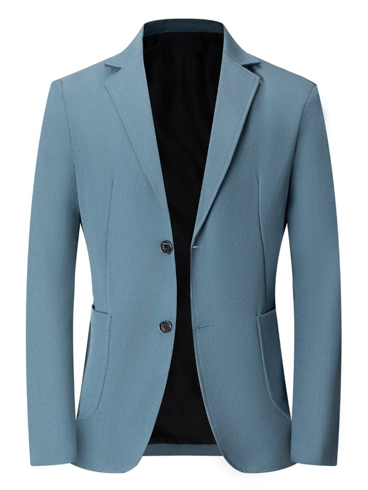 Herrar elegant affärsblazer med modern passform och praktiska detaljer Mirla-Eva Jonsson