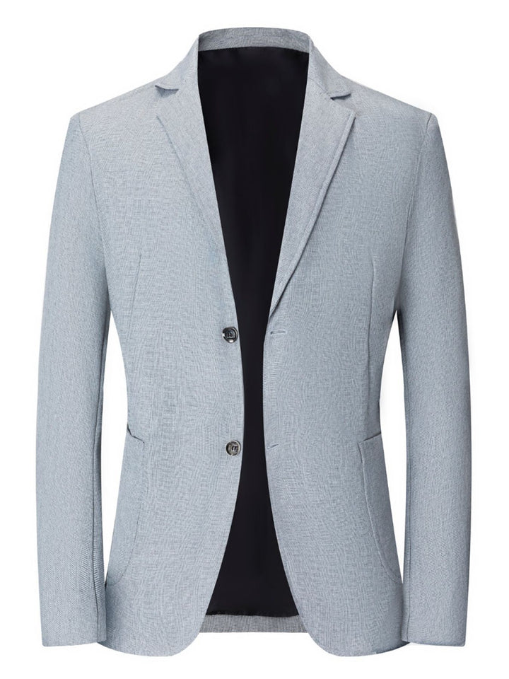 Herrar elegant affärsblazer med modern passform och praktiska detaljer Mirla-Eva Jonsson