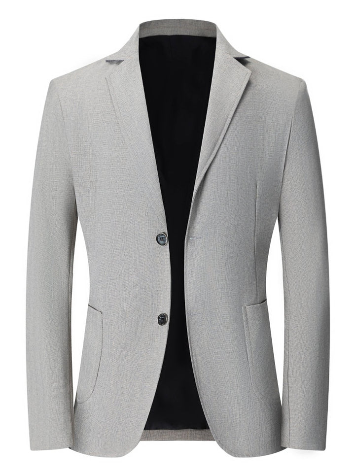 Herrar elegant affärsblazer med modern passform och praktiska detaljer Mirla-Eva Jonsson