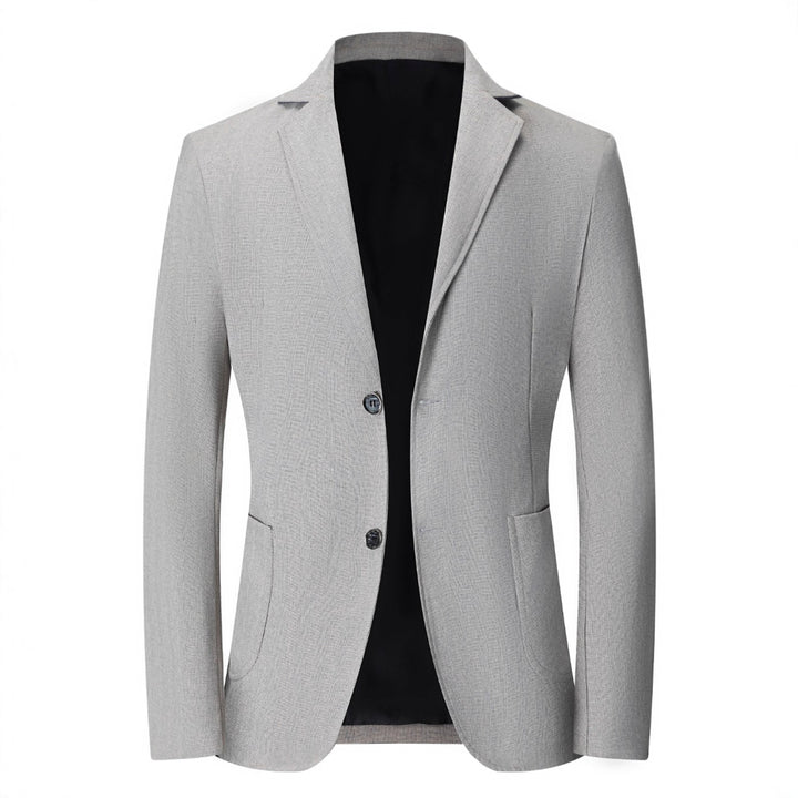 Herrar elegant affärsblazer med modern passform och praktiska detaljer Mirla-Eva Jonsson