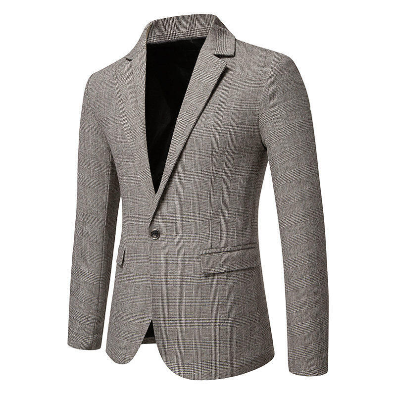 Herrar elegant blazer i herringbone-design Mirla-Eva Jonsson