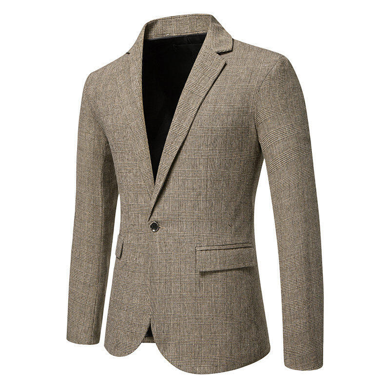 Herrar elegant blazer i herringbone-design Mirla-Eva Jonsson