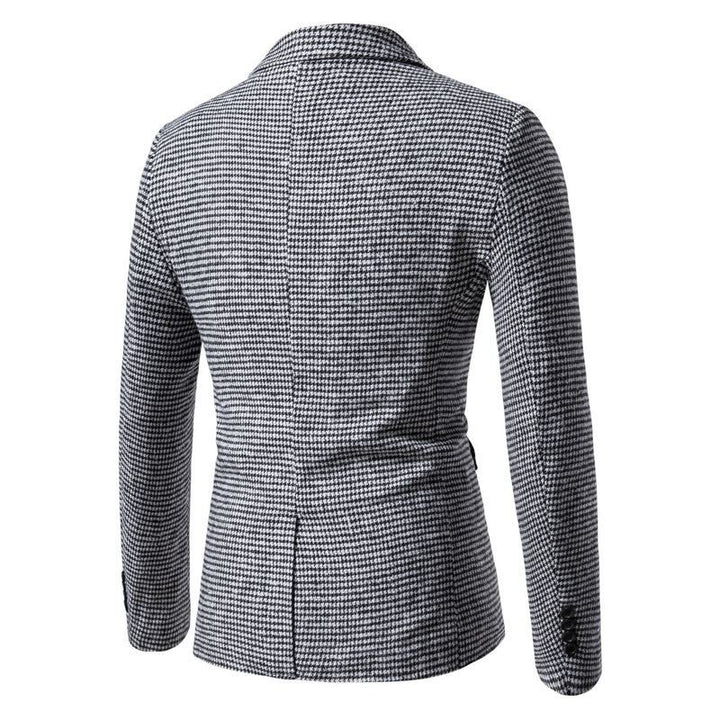 Herrar elegant blazer i rutmönster Mirla-Eva Jonsson
