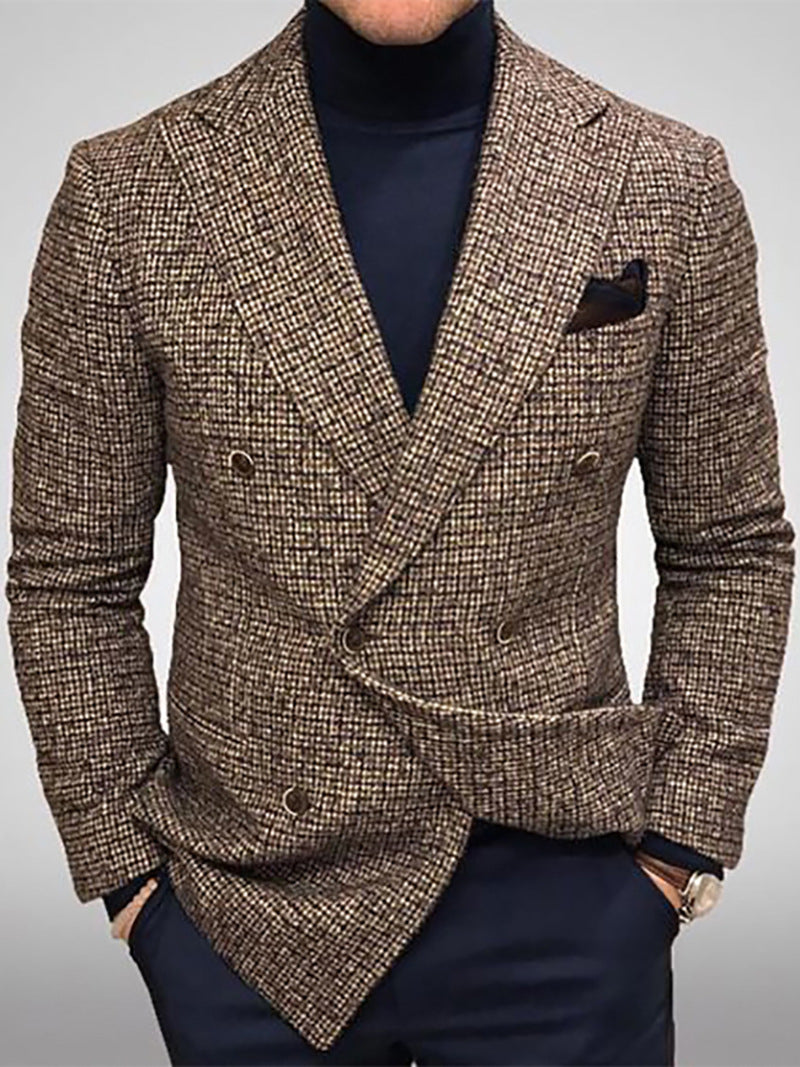 Herrar elegant dubbelfoder blazer Eva Jonsson-Eva Jonsson