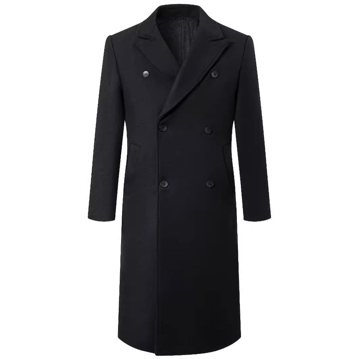 Herrar elegant dubbelknapp trenchcoat Mirla-Eva Jonsson