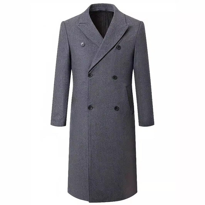 Herrar elegant dubbelknapp trenchcoat Mirla-Eva Jonsson