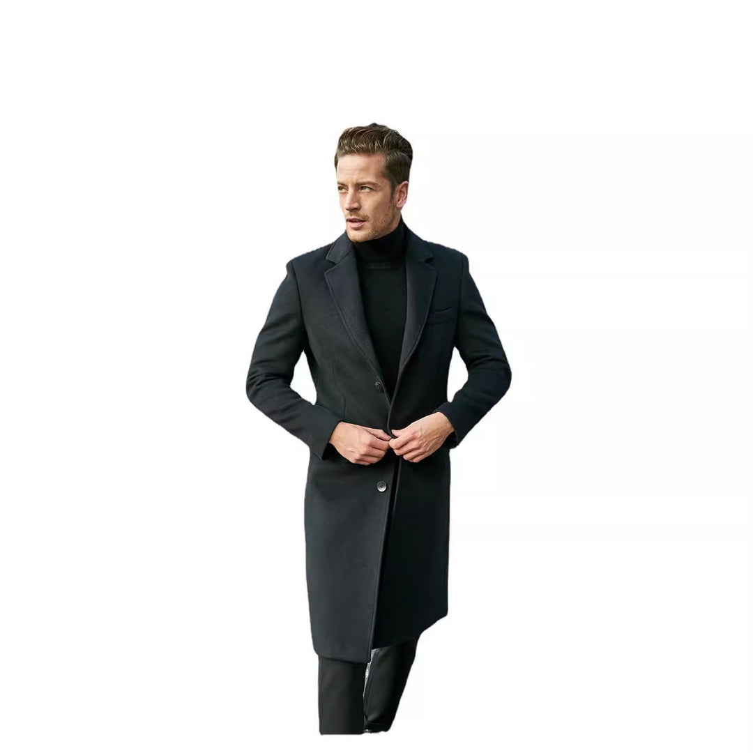 Herrar elegant kappa med strukturerad väv och moderna accenter Mirla-Eva Jonsson