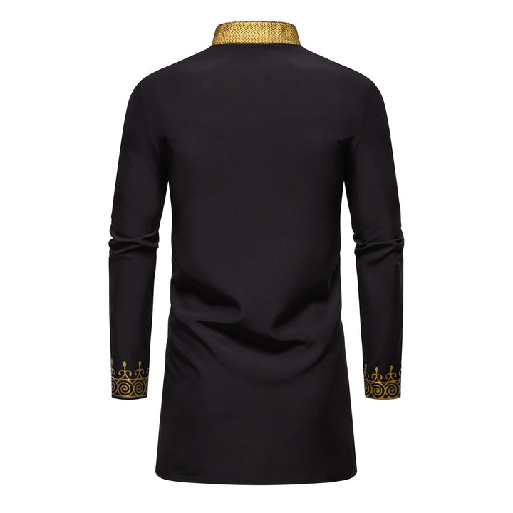 Herrar elegant kombination outfit med dekorativa utsmyckningar Mirla-Eva Jonsson
