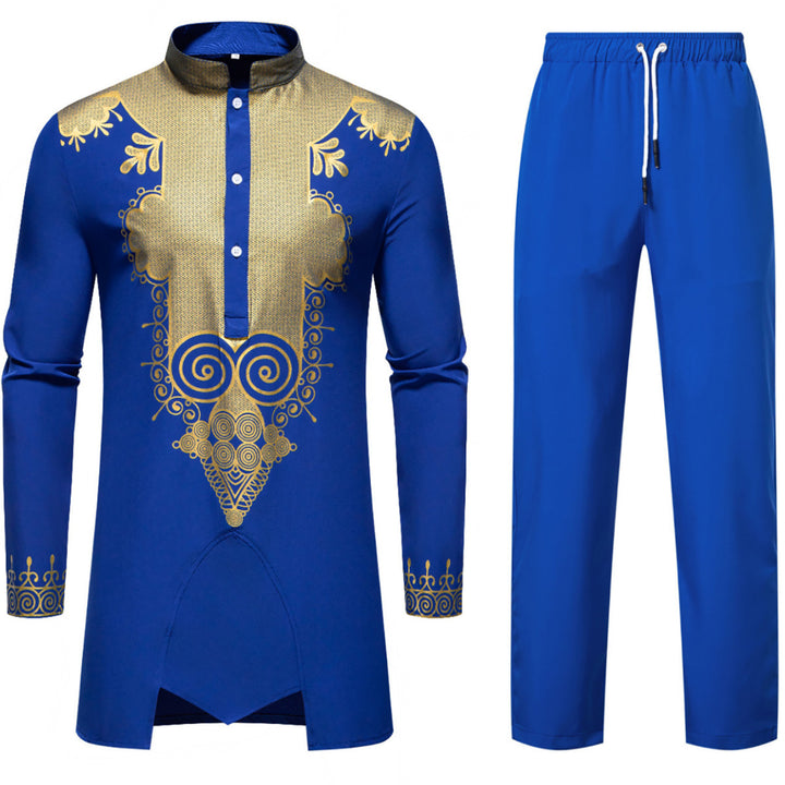 Herrar elegant kombination outfit med dekorativa utsmyckningar Mirla-Eva Jonsson