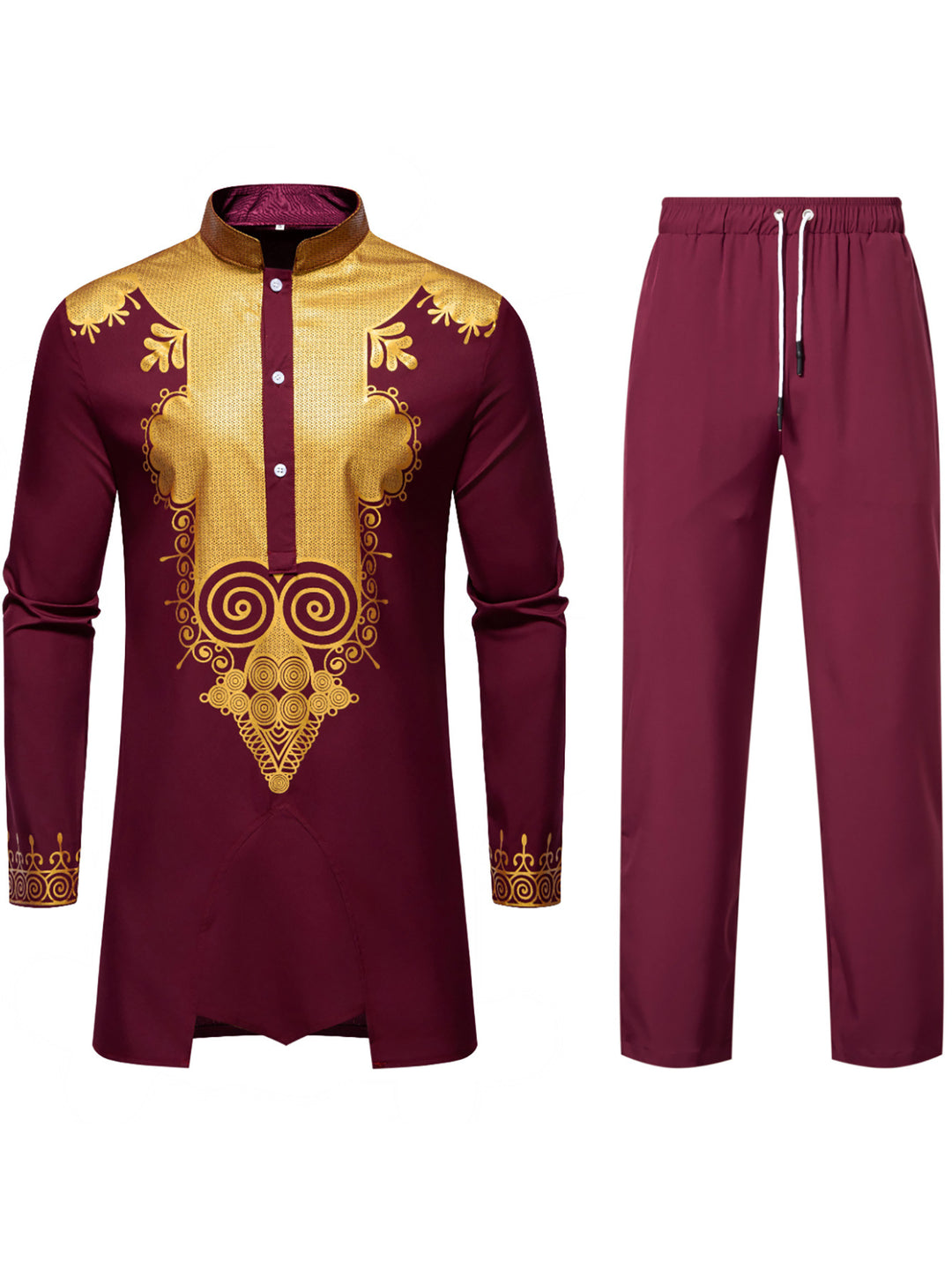 Herrar elegant kombination outfit med dekorativa utsmyckningar Mirla-Eva Jonsson